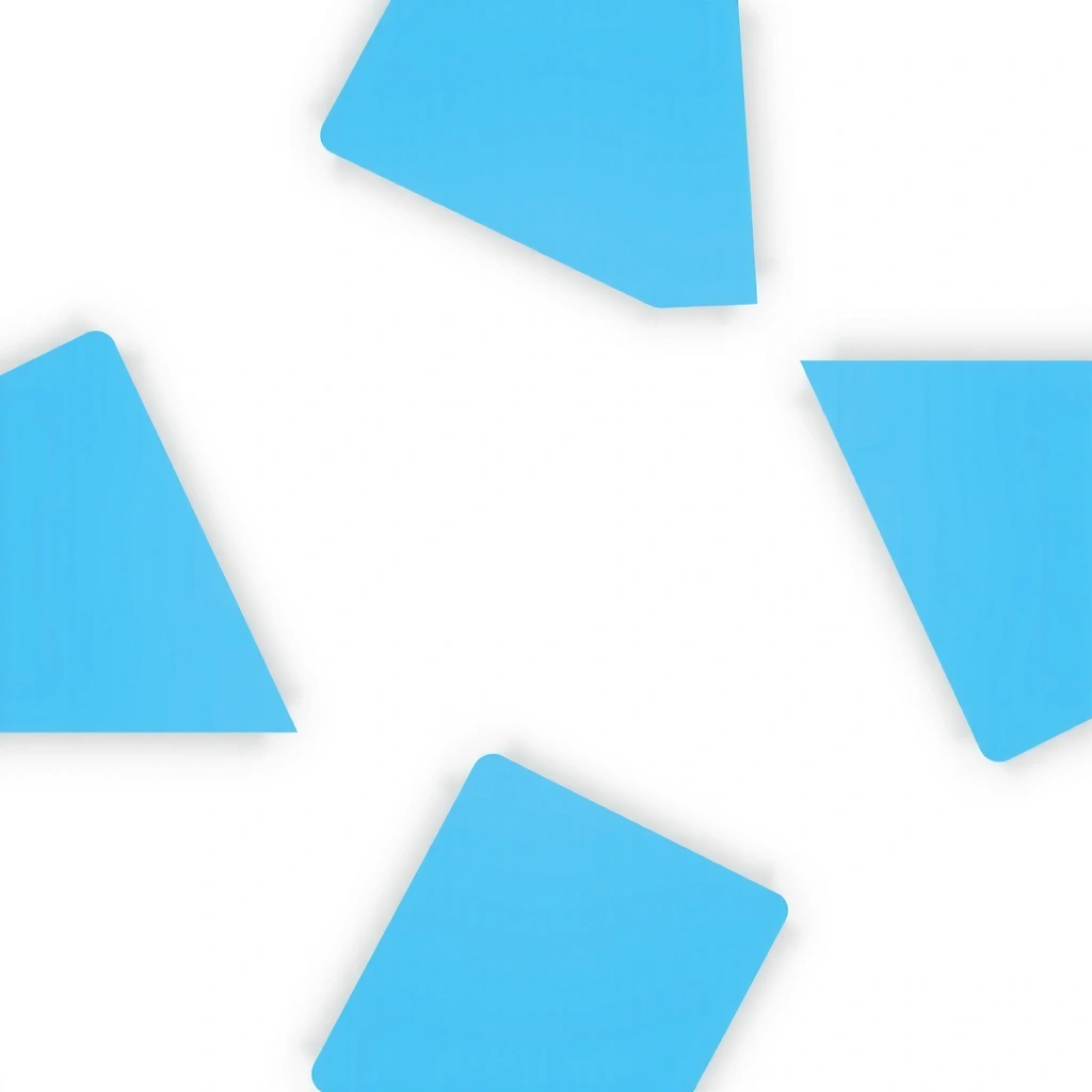 Abstract geometric background pattern with subtle blue gradient